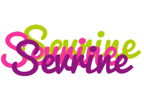 Sevrine flowers logo