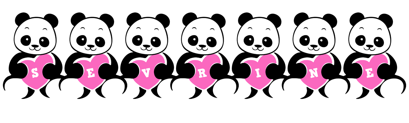 Sevrine love-panda logo