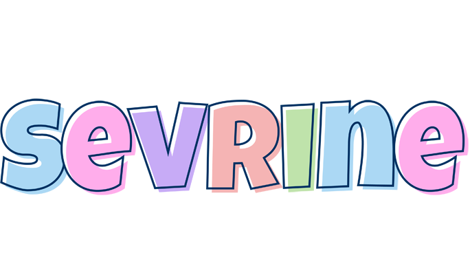Sevrine pastel logo