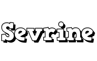 Sevrine snowing logo