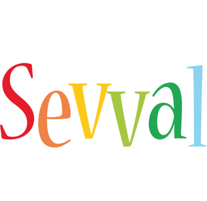 Sevval birthday logo