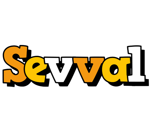 Sevval cartoon logo