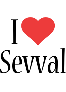 Sevval i-love logo