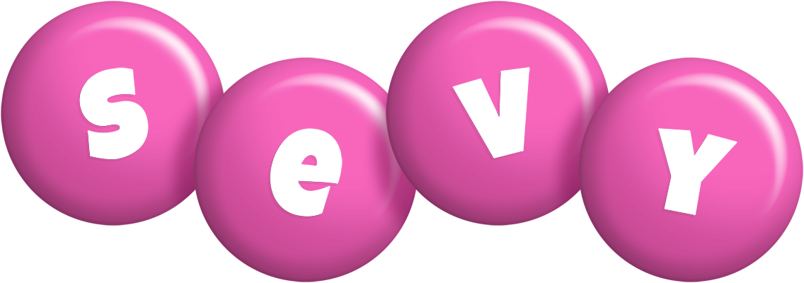 Sevy candy-pink logo