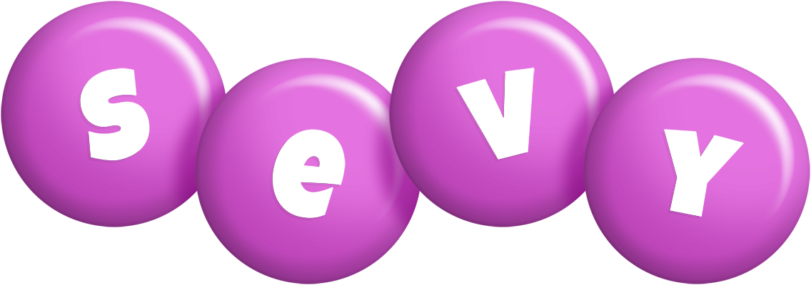 Sevy candy-purple logo
