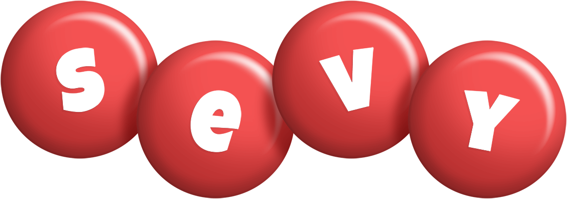 Sevy candy-red logo