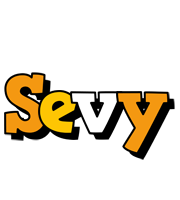 Sevy cartoon logo