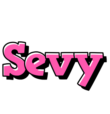 Sevy girlish logo