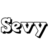 Sevy snowing logo