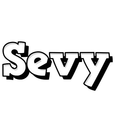 Sevy snowing logo