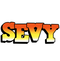 Sevy sunset logo