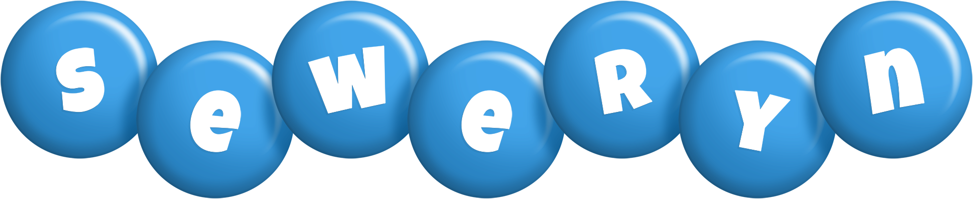 Seweryn candy-blue logo