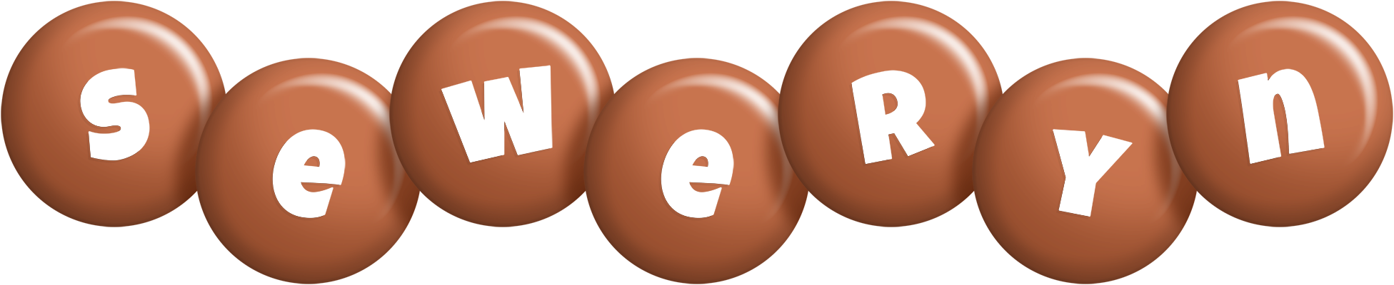 Seweryn candy-brown logo