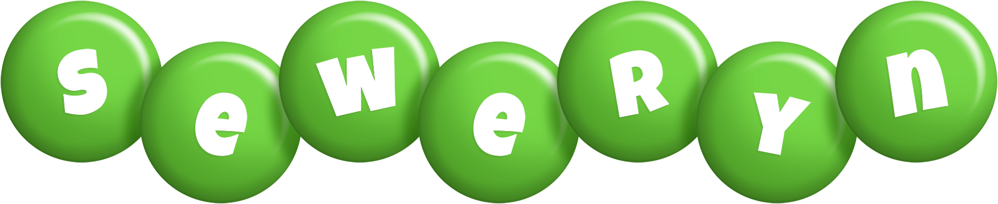 Seweryn candy-green logo