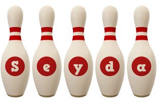 Seyda bowling-pin logo