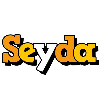 Seyda cartoon logo