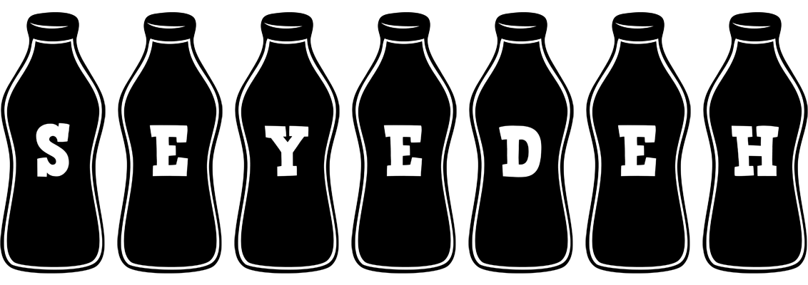 Seyedeh bottle logo