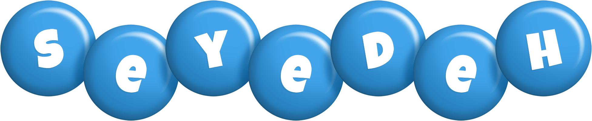 Seyedeh candy-blue logo