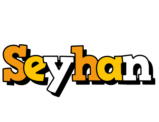 Seyhan cartoon logo