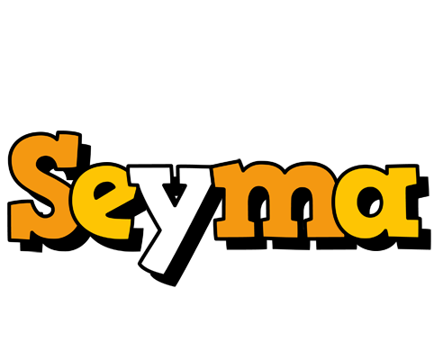Seyma cartoon logo