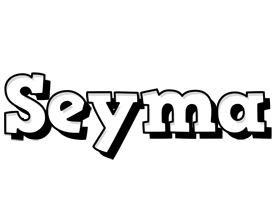 Seyma snowing logo