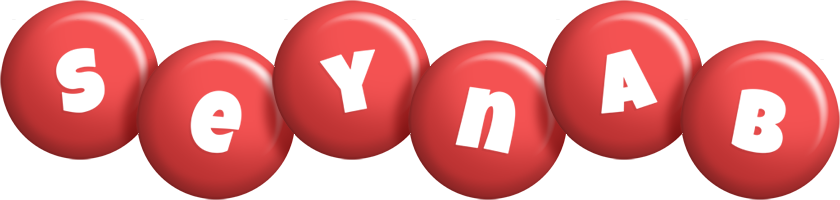 Seynab candy-red logo