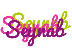 Seynab flowers logo