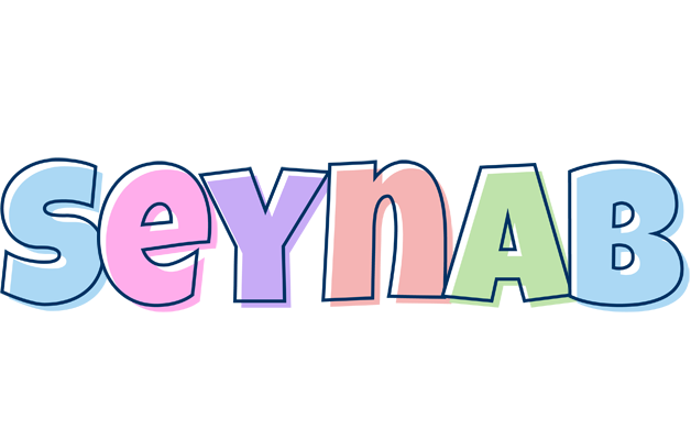 Seynab pastel logo