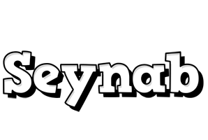 Seynab snowing logo