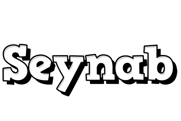 Seynab snowing logo
