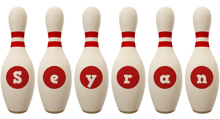 Seyran bowling-pin logo