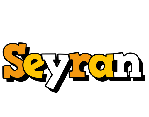 Seyran cartoon logo