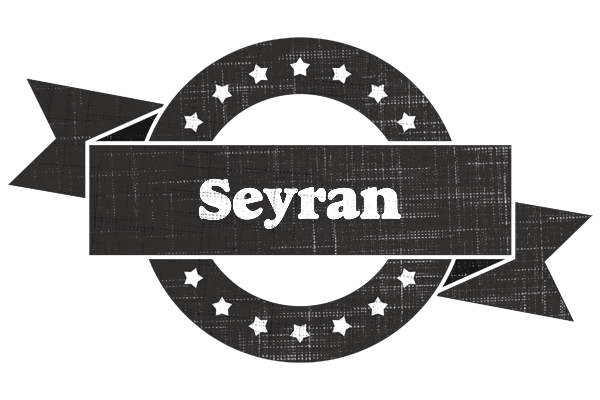 Seyran grunge logo