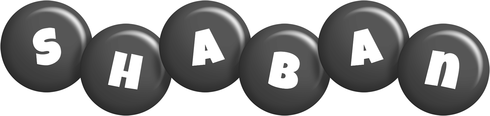 Shaban candy-black logo