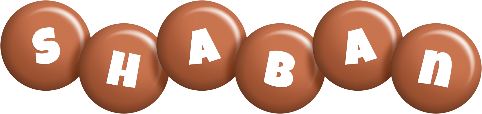 Shaban candy-brown logo