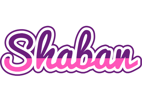 Shaban cheerful logo