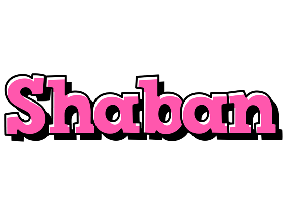 Shaban girlish logo