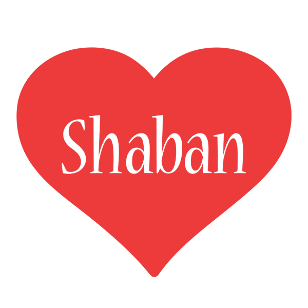 Shaban love logo