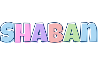 Shaban pastel logo