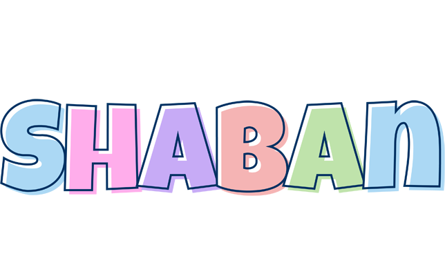 Shaban pastel logo