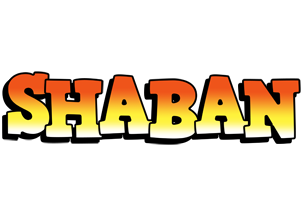 Shaban sunset logo