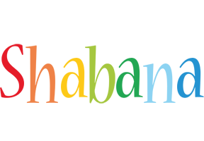 Shabana birthday logo