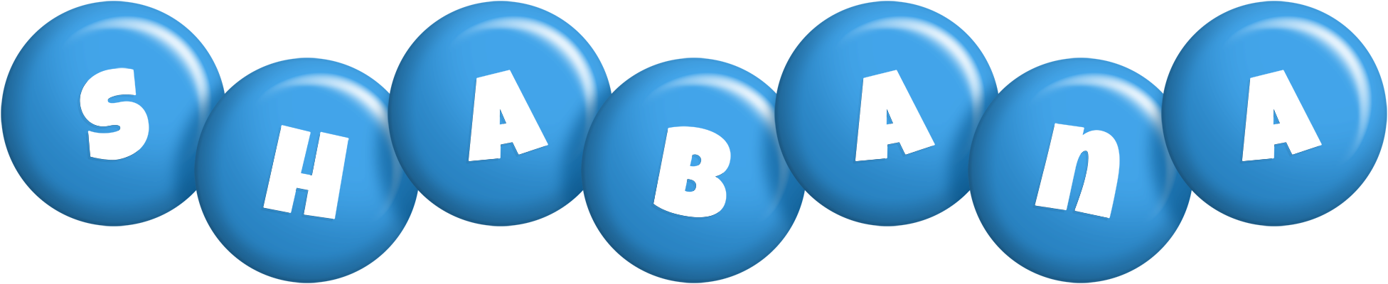Shabana candy-blue logo