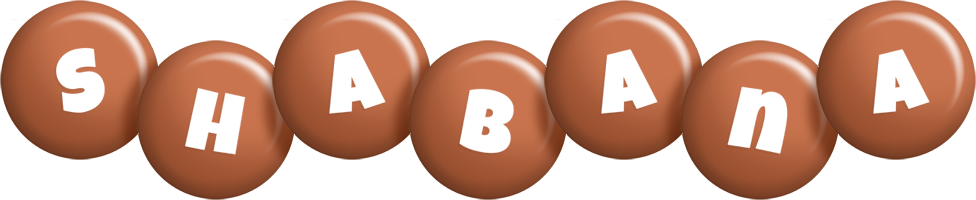 Shabana candy-brown logo