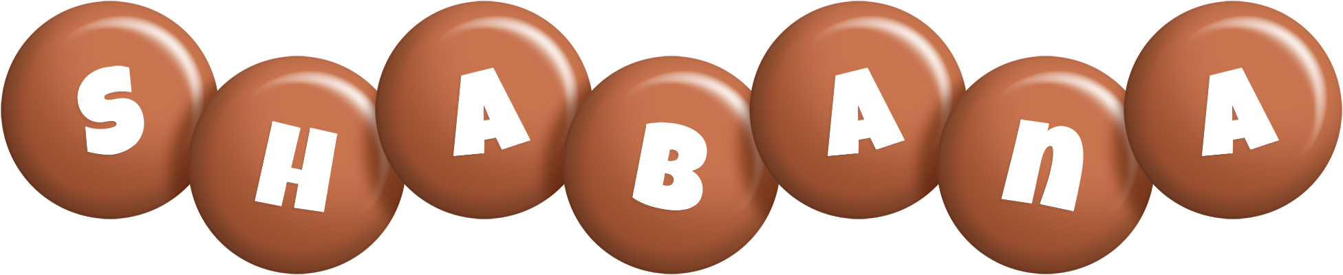 Shabana candy-brown logo