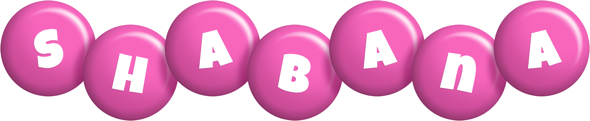 Shabana candy-pink logo