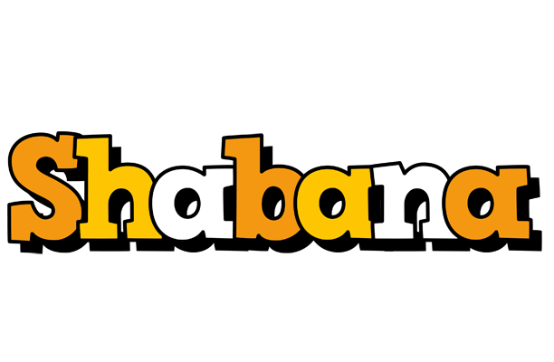 Shabana cartoon logo