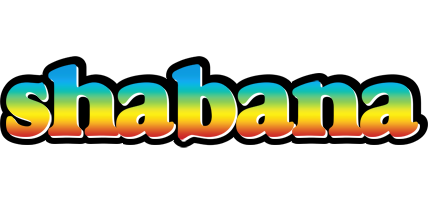 Shabana color logo