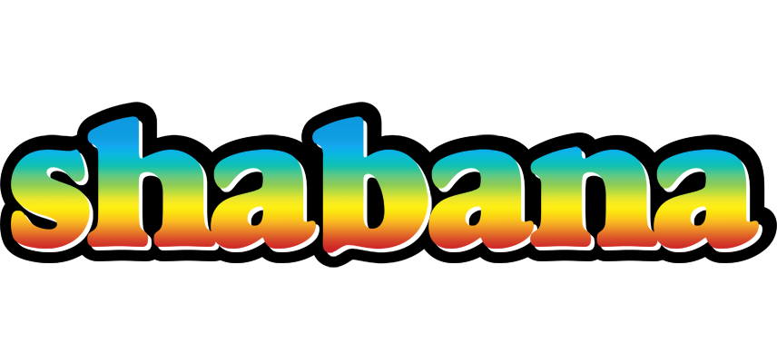 Shabana color logo