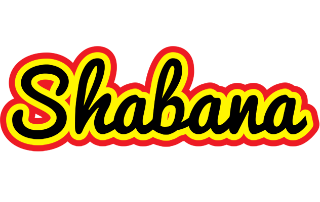 Shabana flaming logo